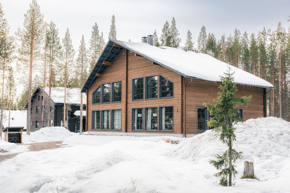 Simons Hus, Levi, Lappland, fasad, fritidshus