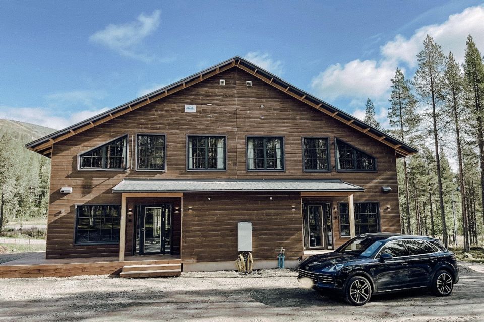 Simons Hus, Levi, Lappland, fritidshus, fasad, 