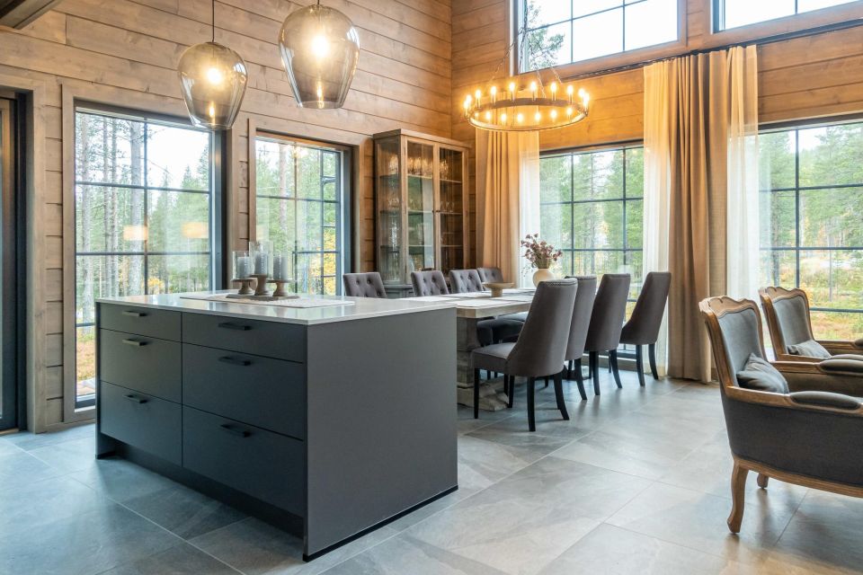 Simons Hus, Levi, Lappland, fritidshus, inredning, 